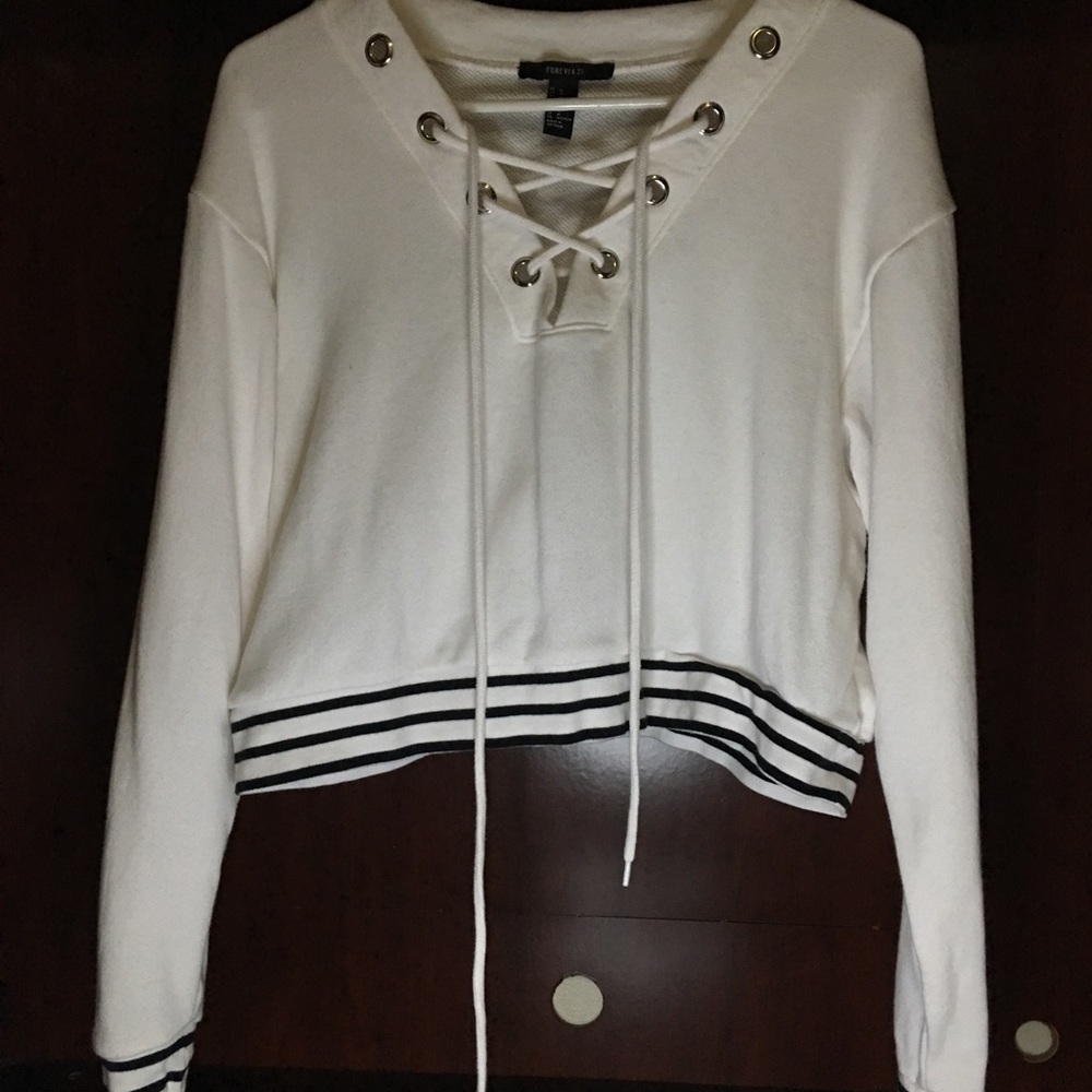 Forever 21 White Sweater